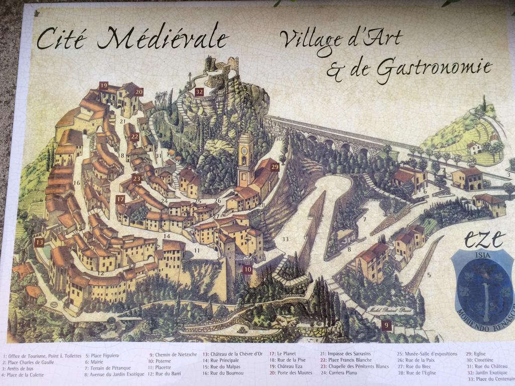 Eze Monaco Middle Of Old Town Of Eze Vieux Village Romantic Hideaway With Spectacular Sea View 외부 사진